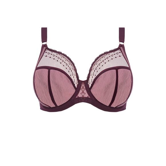Elomi new underwire bra 40DD Purple $79 - Picture 1 of 6